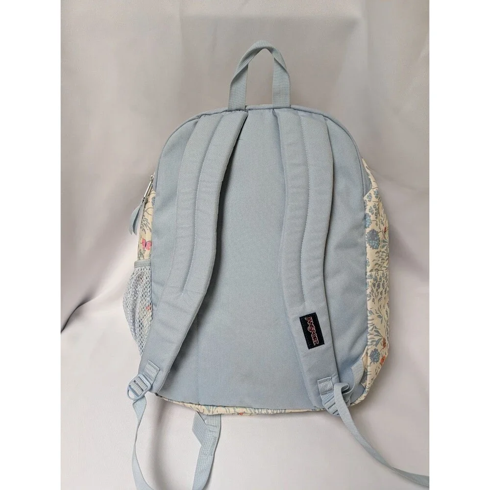 JanSport Laptop Backpack Fluttering Fields 15 in Laptop Sleeve - Used
